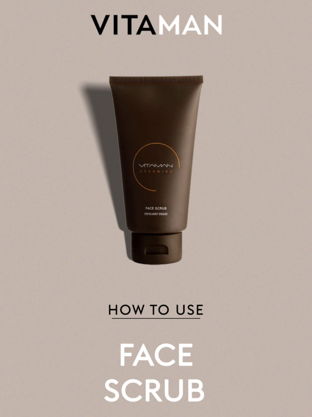 How to Exfoliate Your Face, for Men